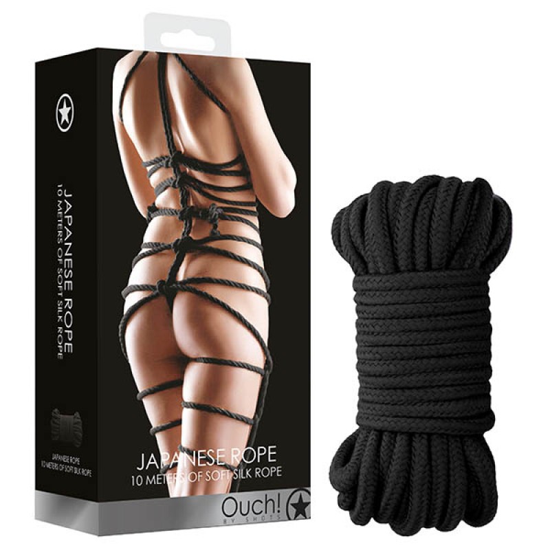 OUCH! Japanese Rope 10 Metres - Black